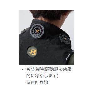 バートル アイスクラフト ベスト＆ペルチェセット ブラック IC101S バートル IC101S [春夏用]アイスクラフト(ぺルチェ) ベストの
