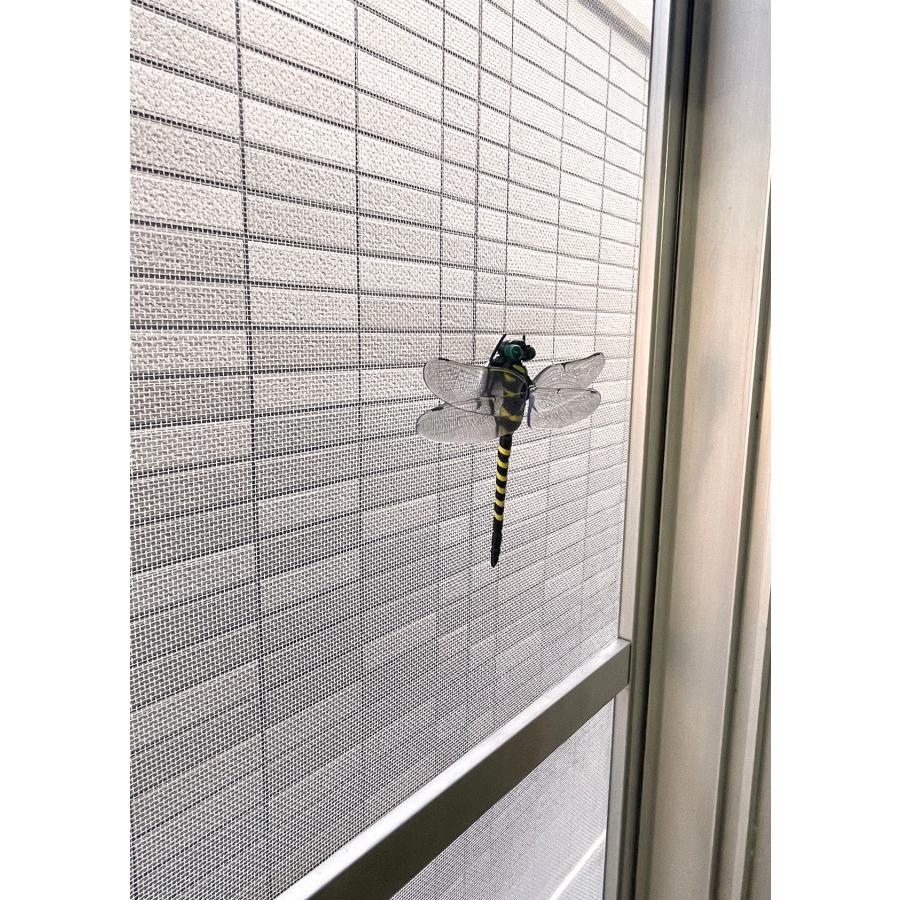 虫よけ ミキロコス イヤ〜な虫の天敵 オニヤンマ兄弟 Ｍ56 マグネット＆吸盤付き MIKI LOCOS 害虫対策 虫よけ 網戸 窓ガラス対応 |  | 03