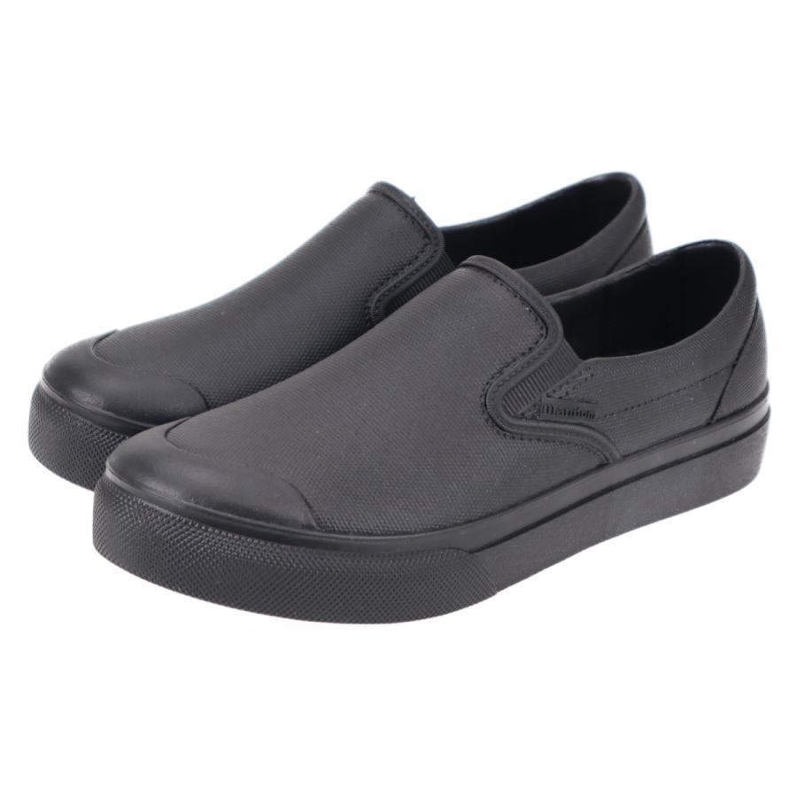 防水 スニーカー メンズ レディース レインシューズ レイン 厨房スニーカー Mandom スリッポン シューズ マンダム56 ブラック Mandamu56bk てくてく 通販 Yahoo ショッピング