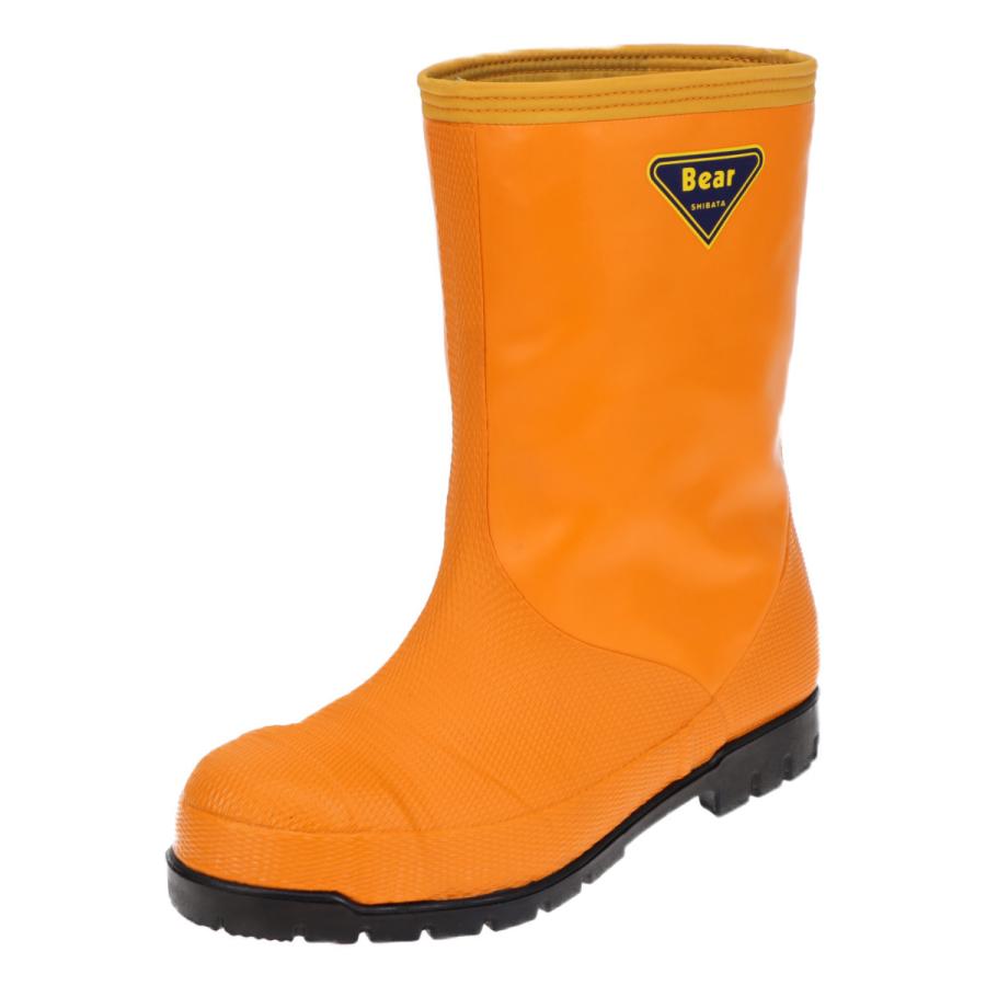 沖縄その他離島以外送料無料　SIBATA シバタ工業 メンズ 防寒長靴 寒冷地 倉庫 冷凍庫用向け 冷蔵庫長-40℃ NRO031 オレンジ |  | 01