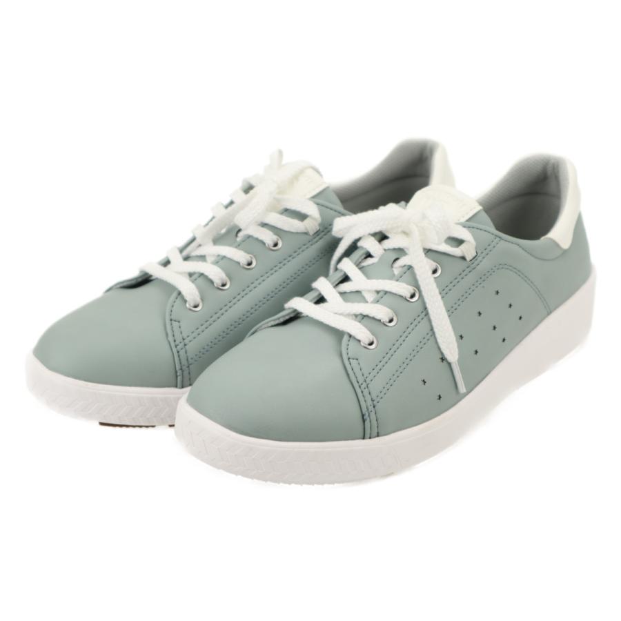 レディース スニーカー 靴 シューズ ソフト 軽量 軽い 歩きやすい クッション 抗菌 スポーティ 3e パンジー Pansy Ps1391 グリーン Ps1391grn てくてく 通販 Yahoo ショッピング