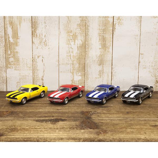 ミニカー ダイキャスト プルバック式 1967 シボレー カマロ Z28 1/37
