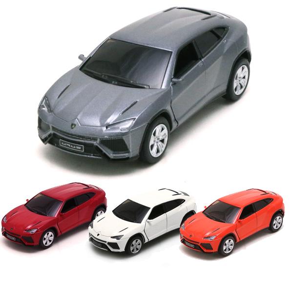 ミニカー ダイキャスト プルバック式 ランボルギーニ ウルス 1/38 レッド/グレー/ホワイト/オレンジ ■ lamborghini urusトイ おもちゃ 車 カー | 