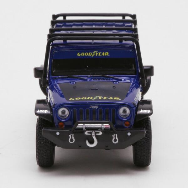 グリーンライト ミニカー ジープ ラングラーアンリミテッド 2016 1/43スケール ブルーイエロー ■ Jeep GREENLIGHT (86080) | グリーンライト | 01