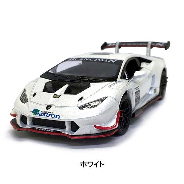 ミニカー ダイキャスト プルバック式 ランボルギーニ ウラカン LP-620