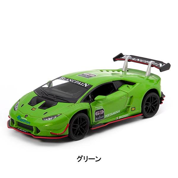 ミニカー ダイキャスト プルバック式 ランボルギーニ ウラカン LP-620