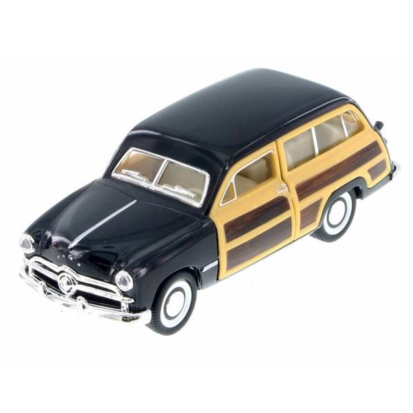 ミニカー ダイキャスト プルバック式 1949 Ford フォード ウッディ ワゴン 1/40スケール ブラック/ブルー/レッド/グリーン ■ おもちゃ 車 カー |  | 05