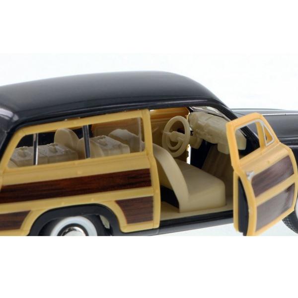 ミニカー ダイキャスト プルバック式 1949 Ford フォード ウッディ ワゴン 1/40スケール ブラック/ブルー/レッド/グリーン ■ おもちゃ 車 カー |  | 07