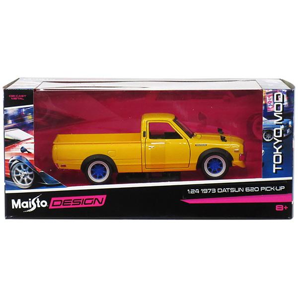 TOMICA DATSUN ミニカー オレンジ マイスト ミニカー ダットサン TOKYO MOD 1973 Datsun 620 Pick