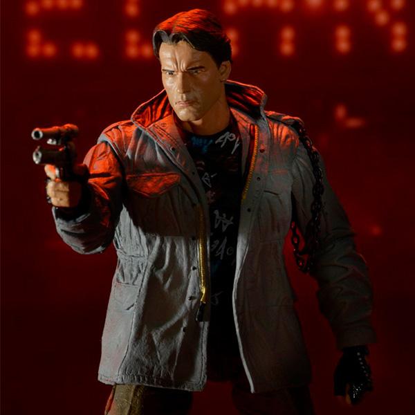 NECA ターミネーター2 テックノアール T-800 7インチ アクション