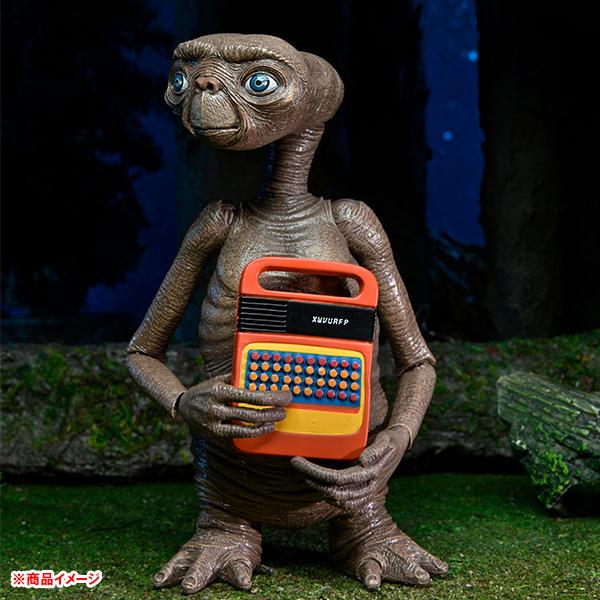 新品·1996年·アメリカ製!映画”ET“フィギュア NECA E.T. 40周年記念 7インチ アクションフィギュア 高さ12cm