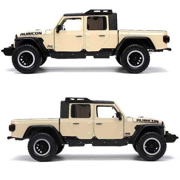ジャダトイズ ミニカー 2020 Jeep Gladiator JUST TRUCKS 1:24スケール スペアタイヤ\u0026タイヤラック付き ■ JADATOYS ジープ グラディエーター_5
