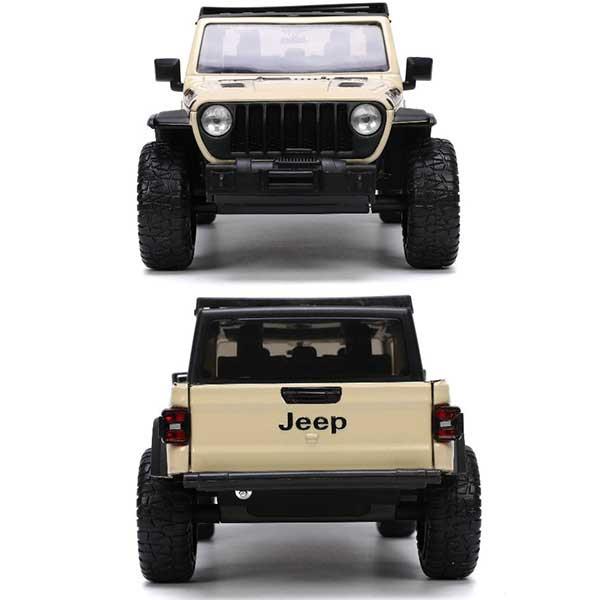 ジャダトイズ ミニカー 2020 Jeep Gladiator JUST TRUCKS 1:24スケール スペアタイヤ\u0026タイヤラック付き ■ JADATOYS ジープ グラディエーター_6