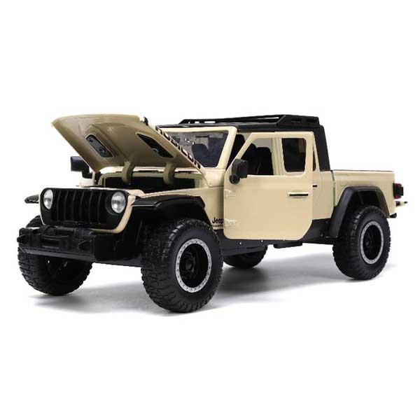 ジャダトイズ ミニカー 2020 Jeep Gladiator JUST TRUCKS 1:24スケール スペアタイヤ\u0026タイヤラック付き ■ JADATOYS ジープ グラディエーター_8