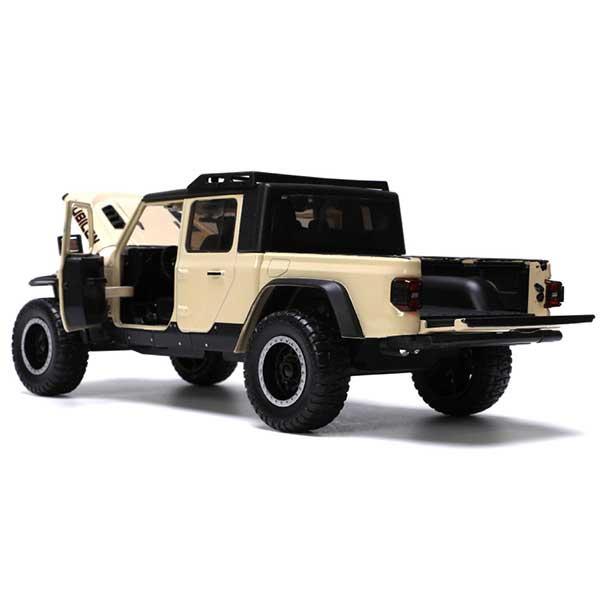 ジャダトイズ ミニカー 2020 Jeep Gladiator JUST TRUCKS 1:24スケール スペアタイヤ\u0026タイヤラック付き ■ JADATOYS ジープ グラディエーター_9