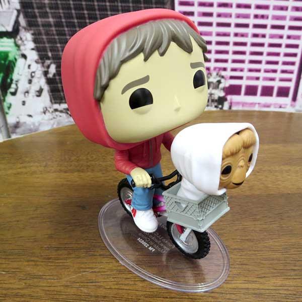 ファンコ E.T. エリオット&E.T. フィギュア 高さ11cm 透明スタンド付
