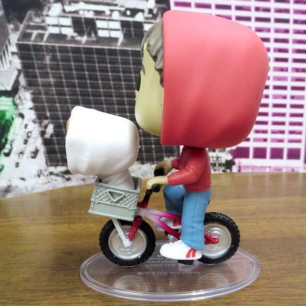 ファンコ E.T. エリオット&E.T. フィギュア 高さ11cm 透明スタンド付