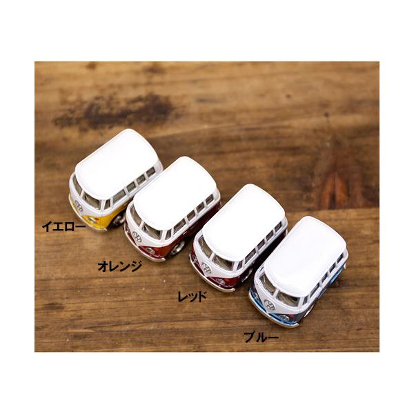 ミニカーフォルクスワーゲン ワーゲンバス Little Van ビビットカラー