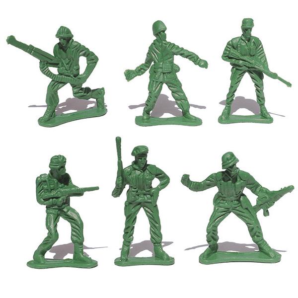 ミリタリー ミニソルジャー 30体セット アーミーグリーン ■ トイ おもちゃ 雑貨 飾り アーミーマン 兵隊 兵士 ミリタリー アメリカン フィギュア |  | 02