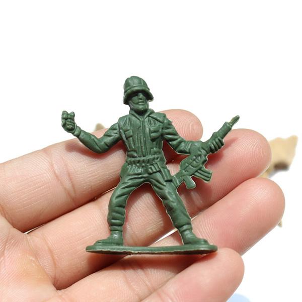 ミリタリー ミニソルジャー 30体セット アーミーグリーン ■ トイ おもちゃ 雑貨 飾り アーミーマン 兵隊 兵士 ミリタリー アメリカン フィギュア |  | 04