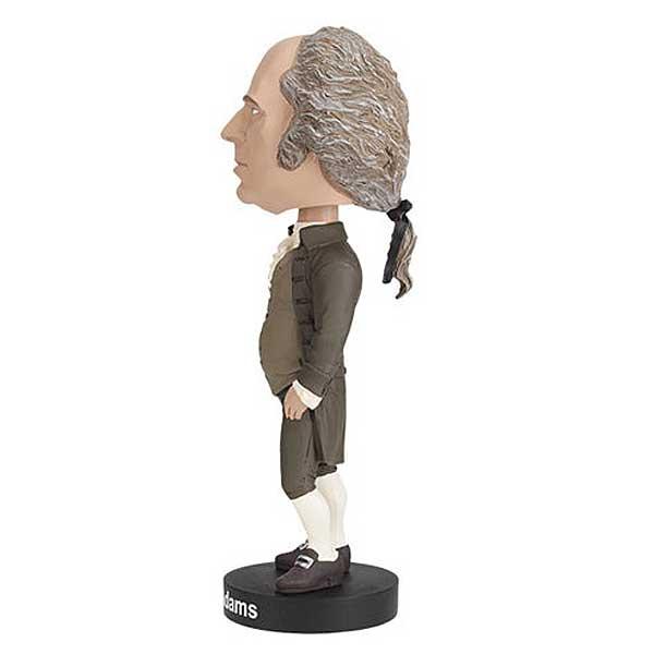 ロイヤルボブルズ ジョン・アダムズ ボビングヘッド ■ Royal Bobbles アメリカ大統領 首振り人形 フィギュア インテリア 雑貨の画像