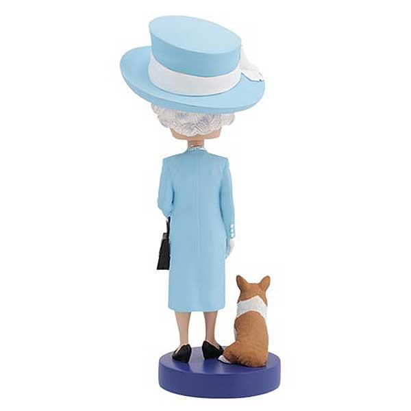 ロイヤルボブルズ エリザベス2世 エリザベス・アレクサンドラ・メアリー ボビングヘッド ■ Royal Bobbles イギリス女王 首振り人形 フィギュア_3