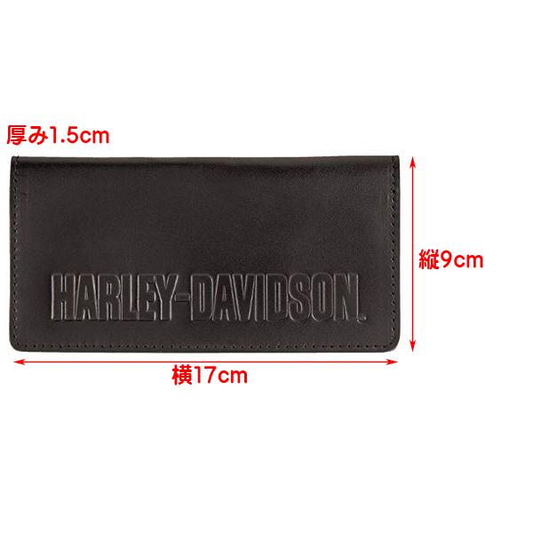 Harley Davidson（ハーレー・ダビッドソン） エンボス チェックブック