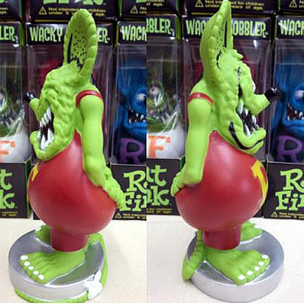 ファンコ ラットフィンク ボビングヘッド グリーン □ RAT FINK R/F