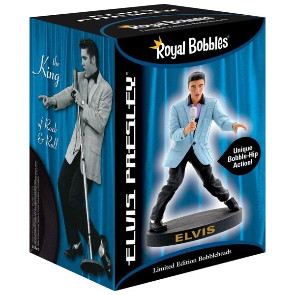 ロイヤルボブルズ エルビス・プレスリー ボブルヒップ フィギュア 公式 / オフィシャル ■ Royal Bobbles 人形 フィギュアの画像