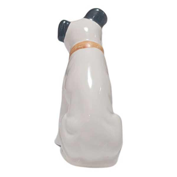 デッドストック ポーセリン ドッグ オブジェ Mサイズ 高さ12cm □ 犬