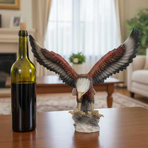 アメリカンイーグル オブジェ・置物 高さ26cm □ 鷲 置物 猛禽類最強
