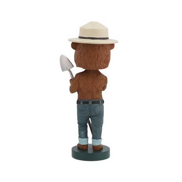 ロイヤルボブルズ スモーキーベア ボビングヘッド ■ Royal Bobbles Smokey Bear 首振り人形 フィギュアの画像
