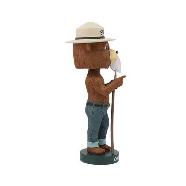 ロイヤルボブルズ スモーキーベア ボビングヘッド ■ Royal Bobbles Smokey Bear 首振り人形 フィギュアの画像