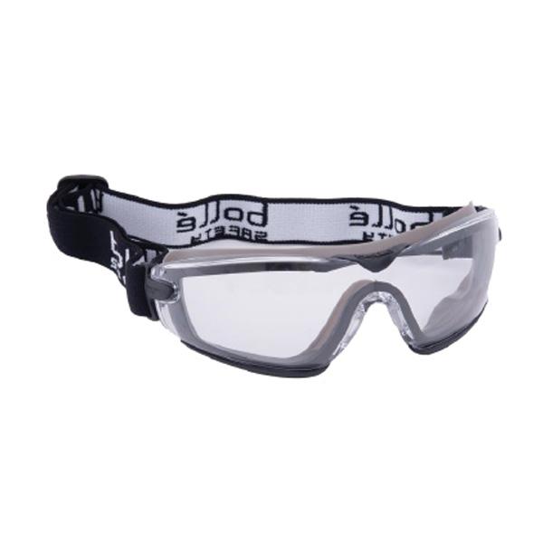 ボレーセーフティ 保護グラス COBRA TPR 織ゴムバンド クリア ■ bolleSAFETY サバゲー スポーツ コブラ メガネ 眼鏡 ゴーグル | 