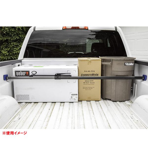 ヒッチメイト カーゴバー コンパクト シルバー バー伸縮123cm〜165cm ■ HitchMate 収納 荷物 スタビライザー トヨタ ハイラックス タコマ ピックアップトラック |  | 02
