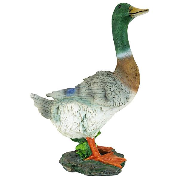 デザイントスカーノ マガモ 鴨 フィギュア 高さ35cm □ Design Toscano