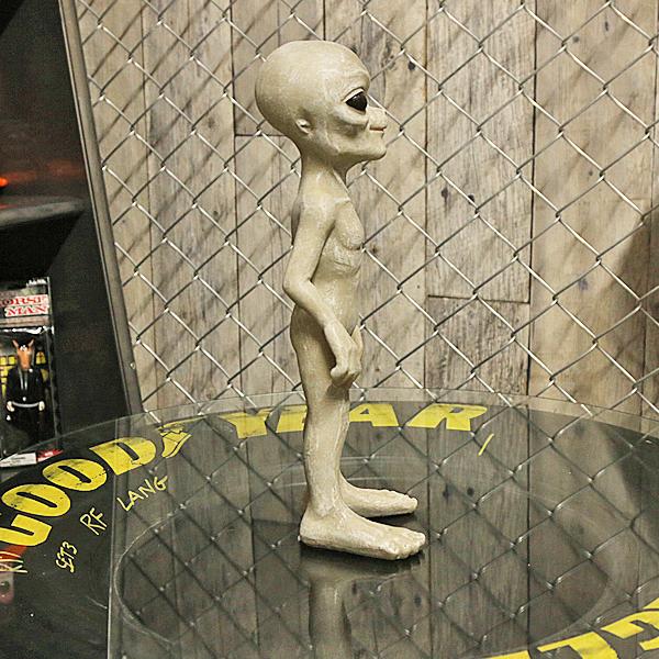 希少 未知との遭遇 エイリアンＣ 大きいリアル宇宙人 フィギュア 未使用 美品 エイリアン（宇宙人） フィギュア 身長約35.5cm スモールサイズ
