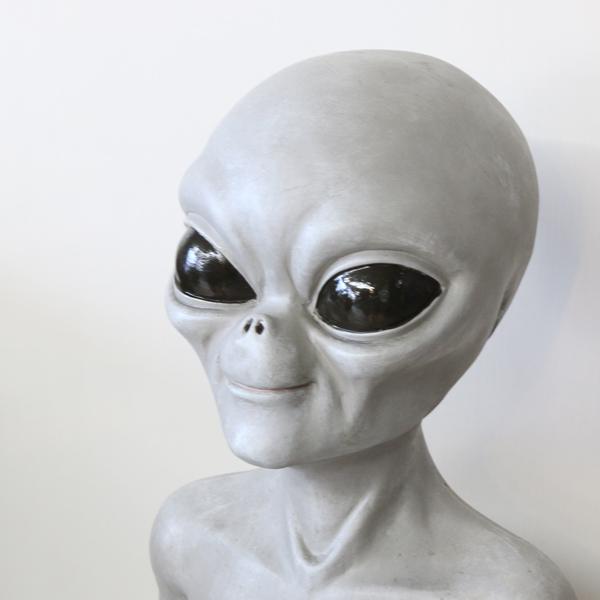 エイリアン（宇宙人） フィギュア 身長約85cm ラージサイズ □ 像 置物