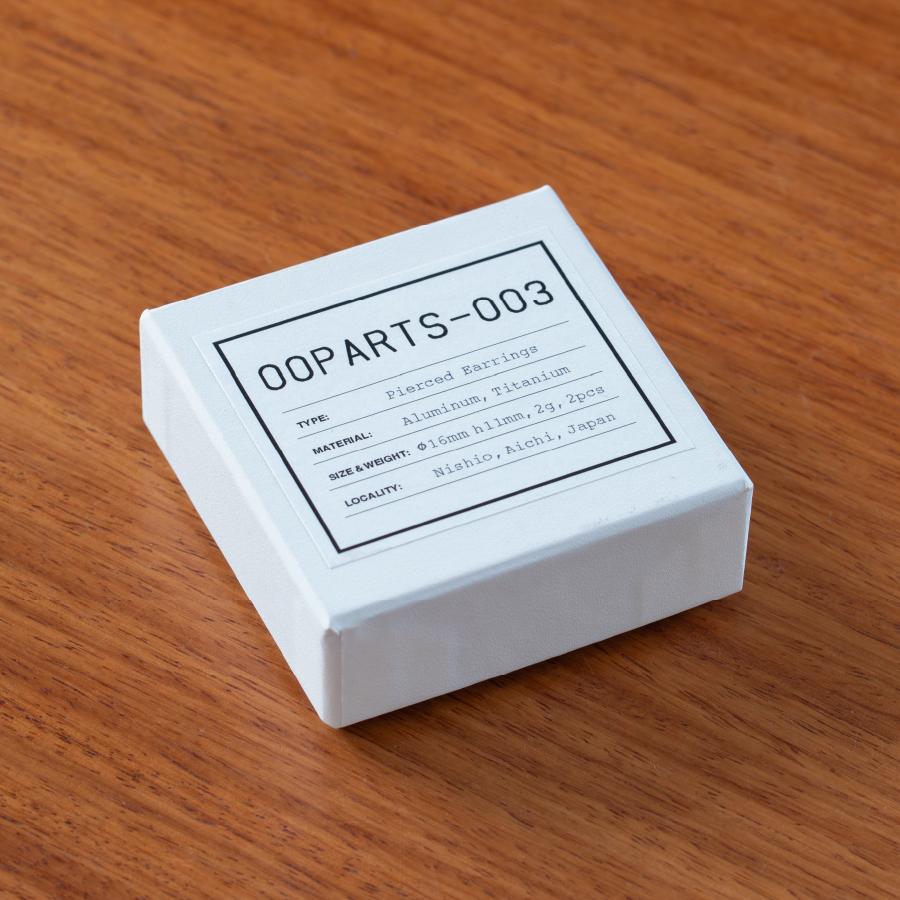 OOPARTS-003 (オーパーツ003) ピアス ■ アクセサリー アルミのピアス 縄文 OOPARTS |  | 04