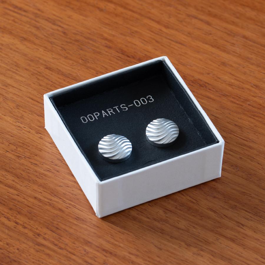 OOPARTS-003 (オーパーツ003) ピアス ■ アクセサリー アルミのピアス 縄文 OOPARTS |  | 05