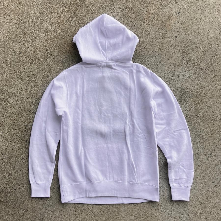 UNIF（ユニフ） パーカー BAD ACID スウェット 0 CARES HOODIE - WHITE 