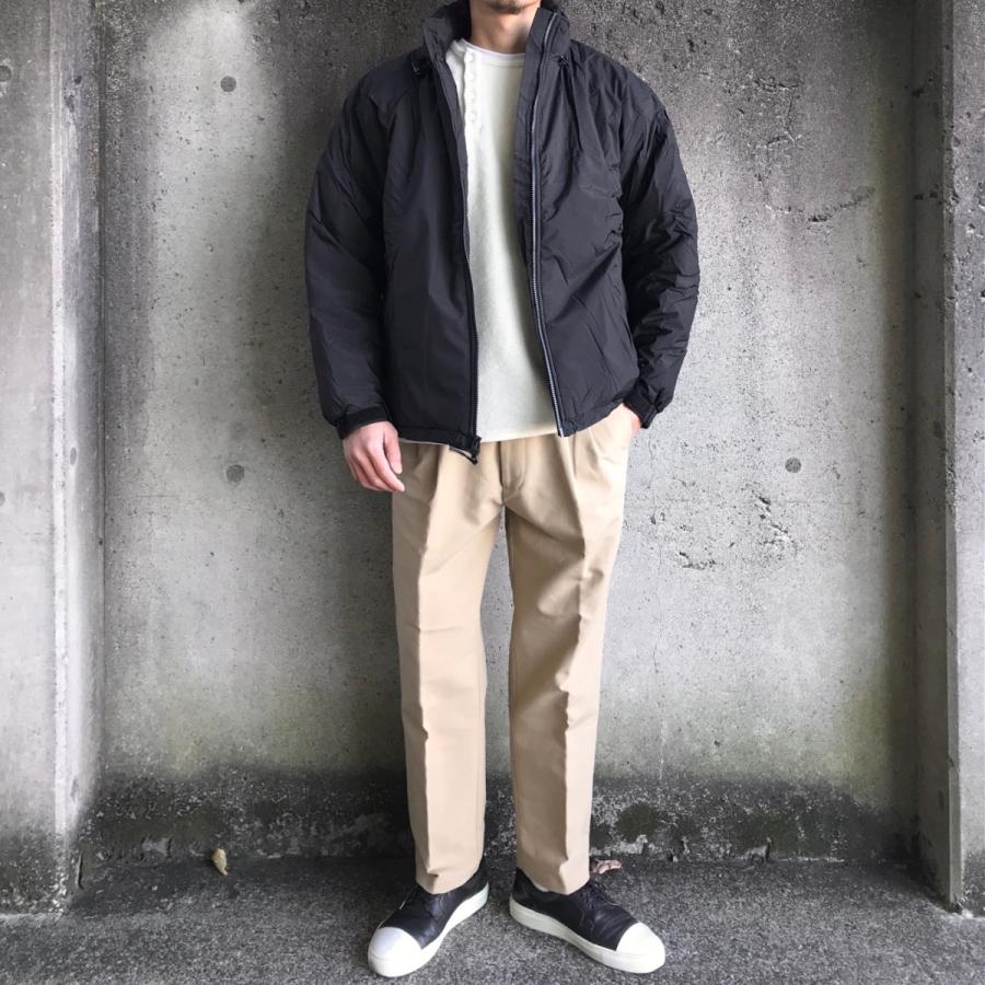 US MILITARY BAF社製 レプリカモデル ECWCS LEVEL7 プリマロフト ジャケット - BLACK 肩幅 CM