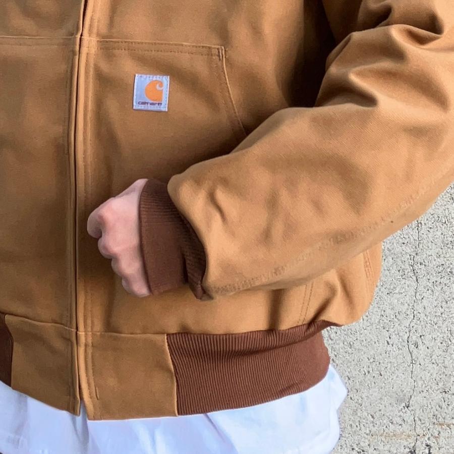 カーハート carhartt アクティブジャケット USA企画 J131 LOOSE FIT ブルゾン - BROWN｜labo04onlineshop｜05