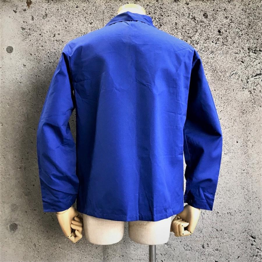 ユーロワーク デッドストック  WORK JKT カバーオール - BLUE / サイズ42-44 / TERGAL B｜labo04onlineshop｜09