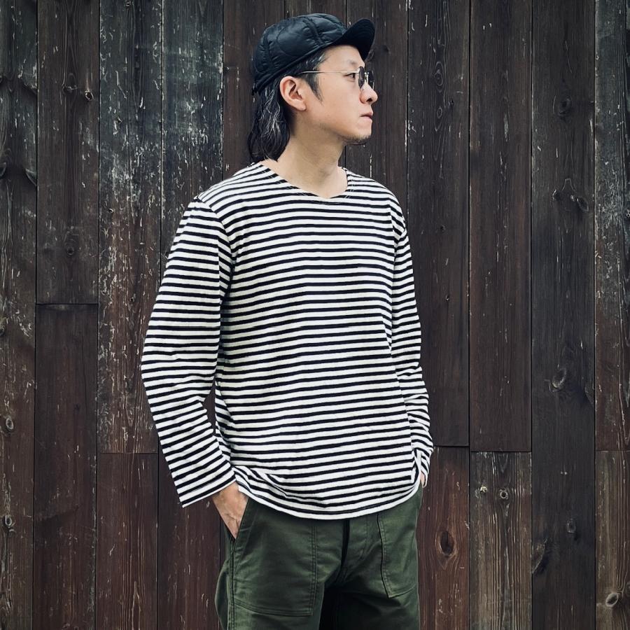 MILITARY（ミリタリー） ロシア軍 ボーダーシャツ デッドストック