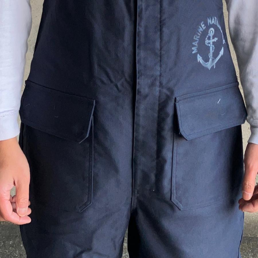 HOUSTON ヒューストン デッキパンツ FRENCH DECK PANT - NAVY