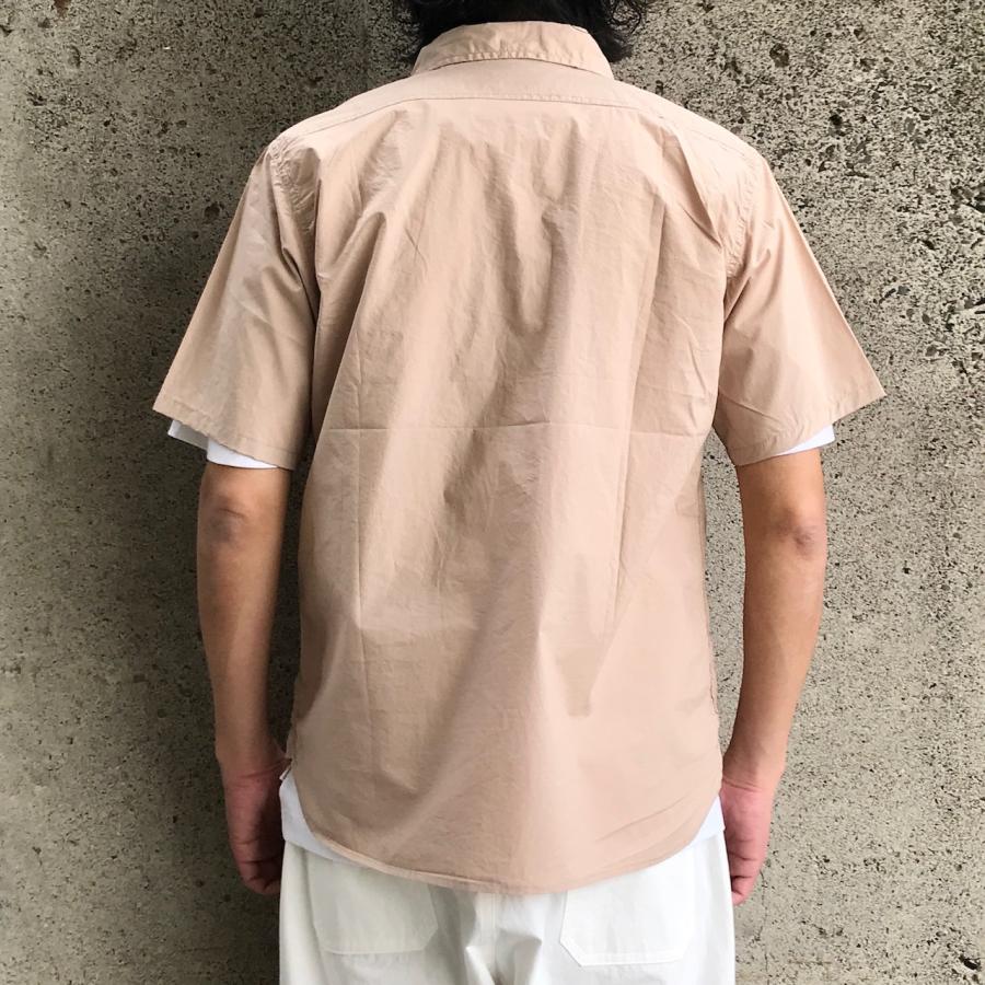 HOUSTON（ヒューストン） ミリタリー シャツ ARMY POPLIN S/S SHIRT - 2COLOR (49%OFF ...