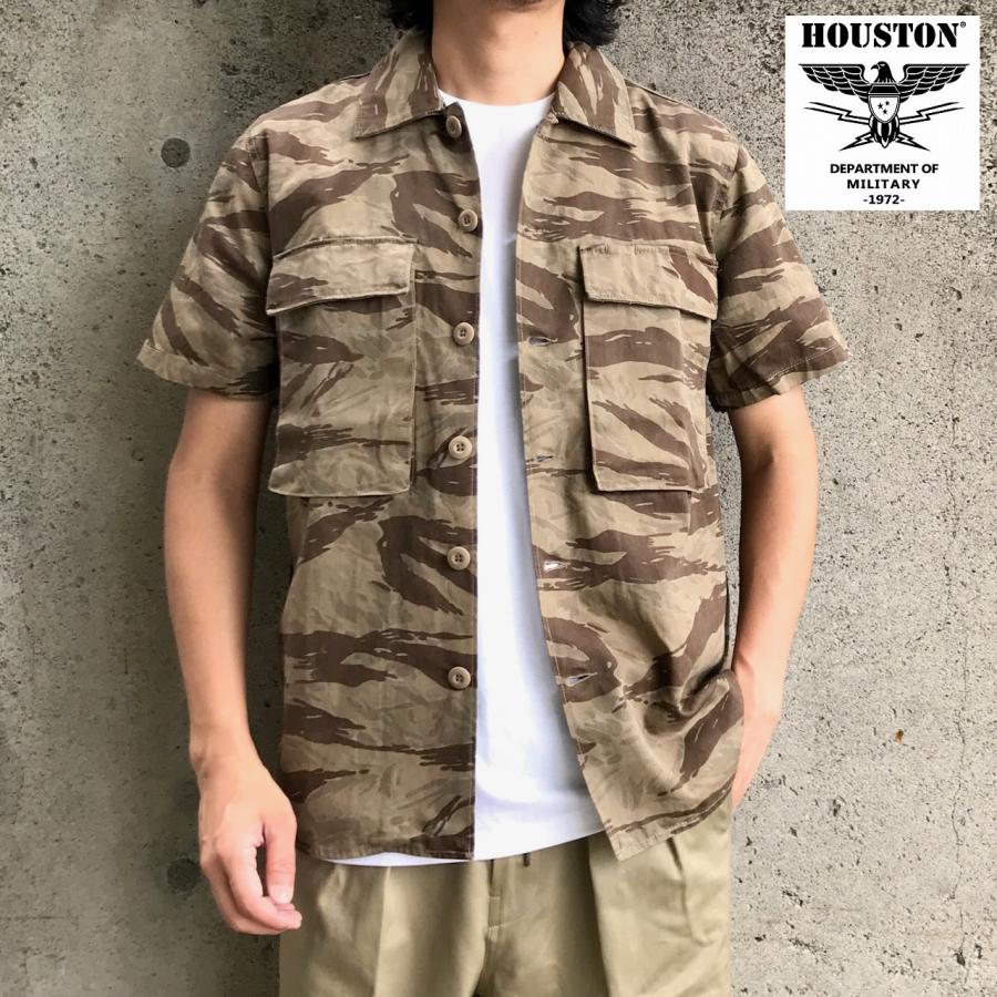 T*B様 ヒューストン　シャツ HOUSTON（ヒューストン） ミリタリー シャツ DF MILITARY S/S SHIRT