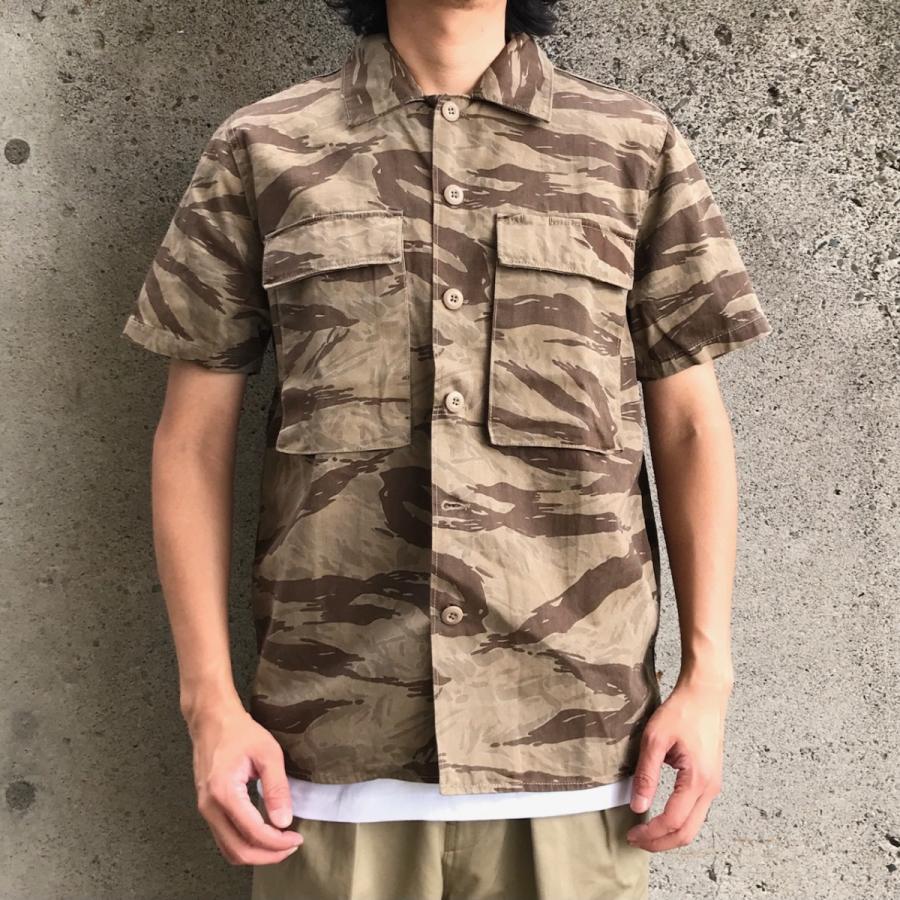HOUSTON（ヒューストン） ミリタリー シャツ DF MILITARY S/S SHIRT