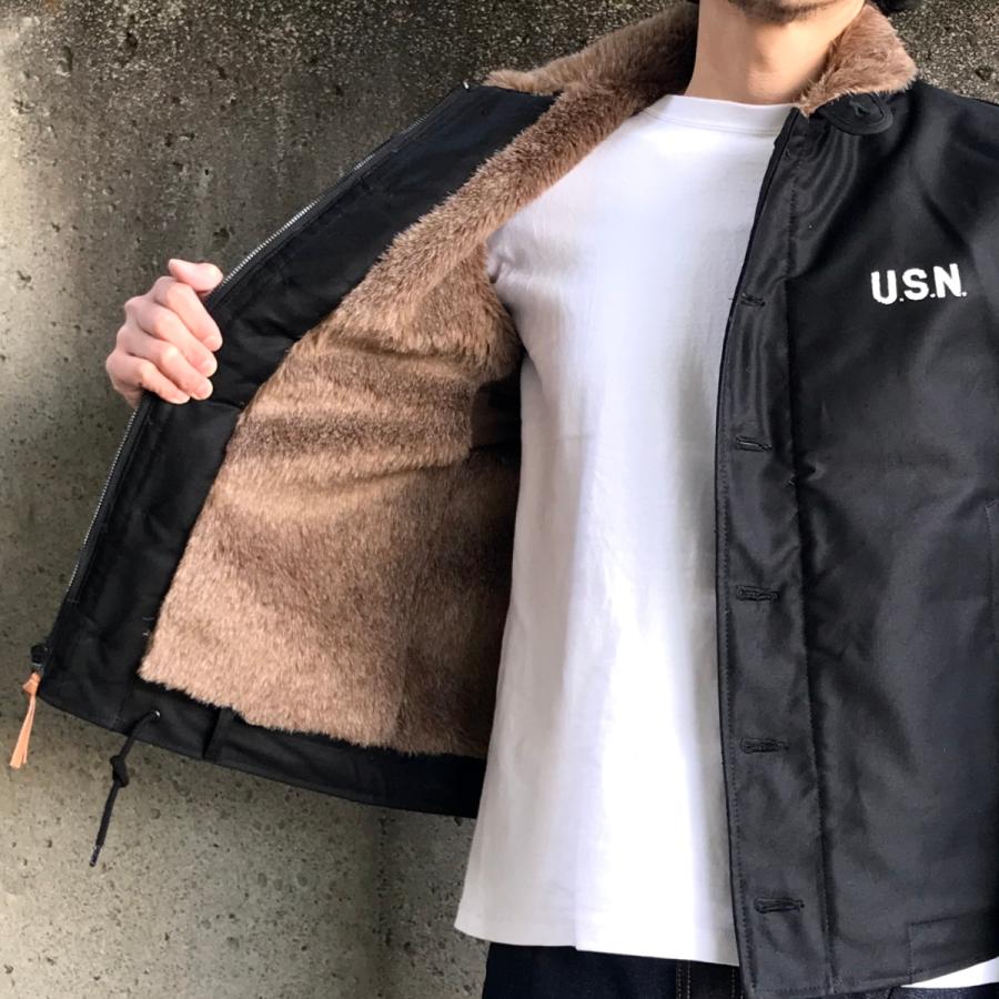 HOUSTON N-1デッキジャケット HOUSTON ヒューストン デッキジャケット N-1 DECK JACKET